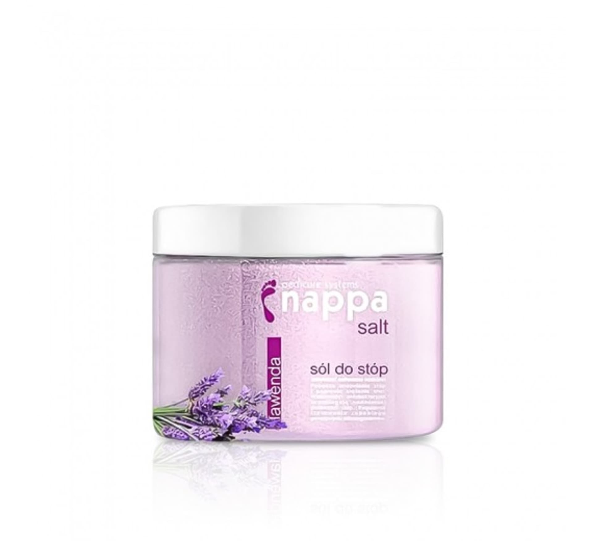 

Silcare Nappa Salt sól do stóp Lawenda 600g