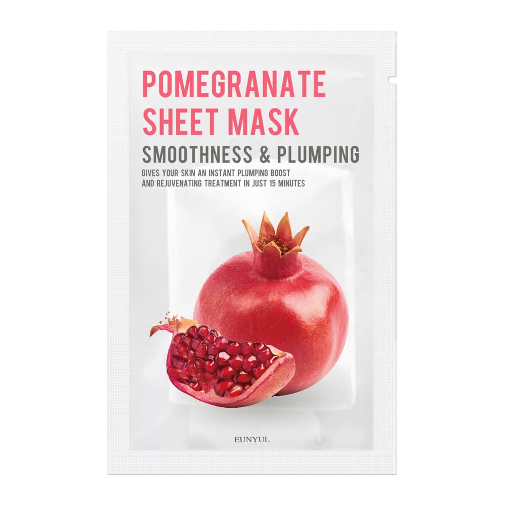 

EUNYUL Pomegranate Sheet Mask ujędrniająco-wygładzająca maseczka w płachcie z granatem 22ml