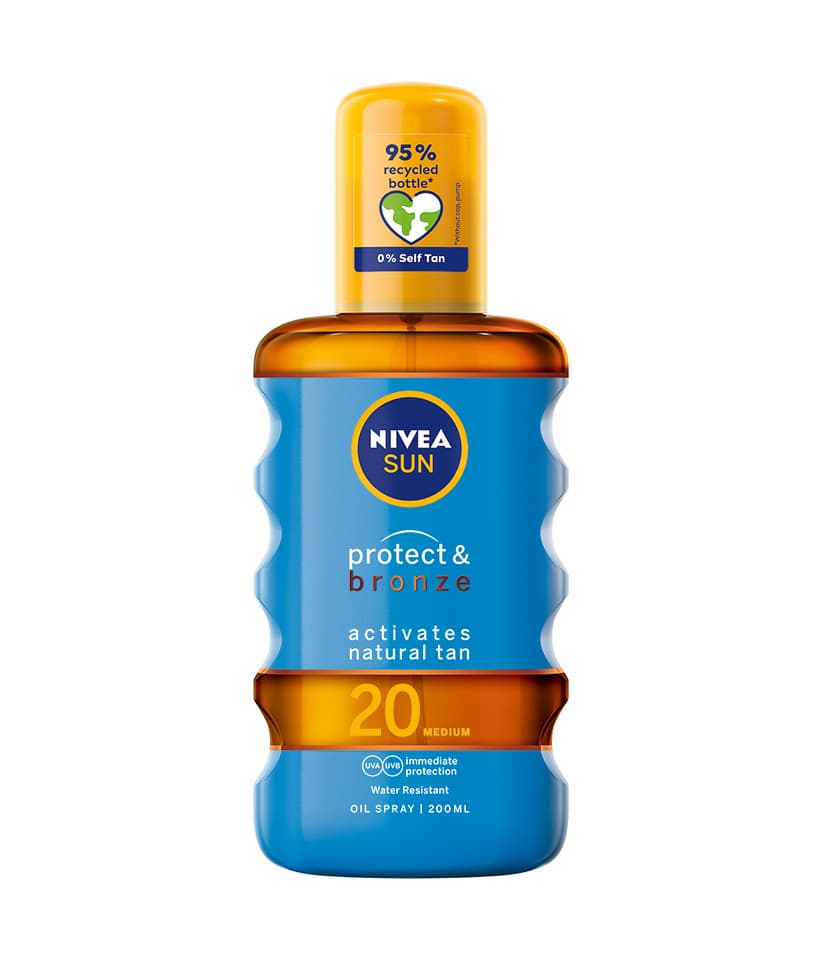 

Nivea Sun Protect & Bronze Olejek do opalania w sprayu SPF20 200ml
