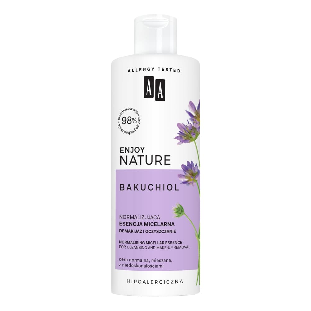 

AA Enjoy Nature normalizująca esencja micelarna demakijaż i oczyszczanie 400ml