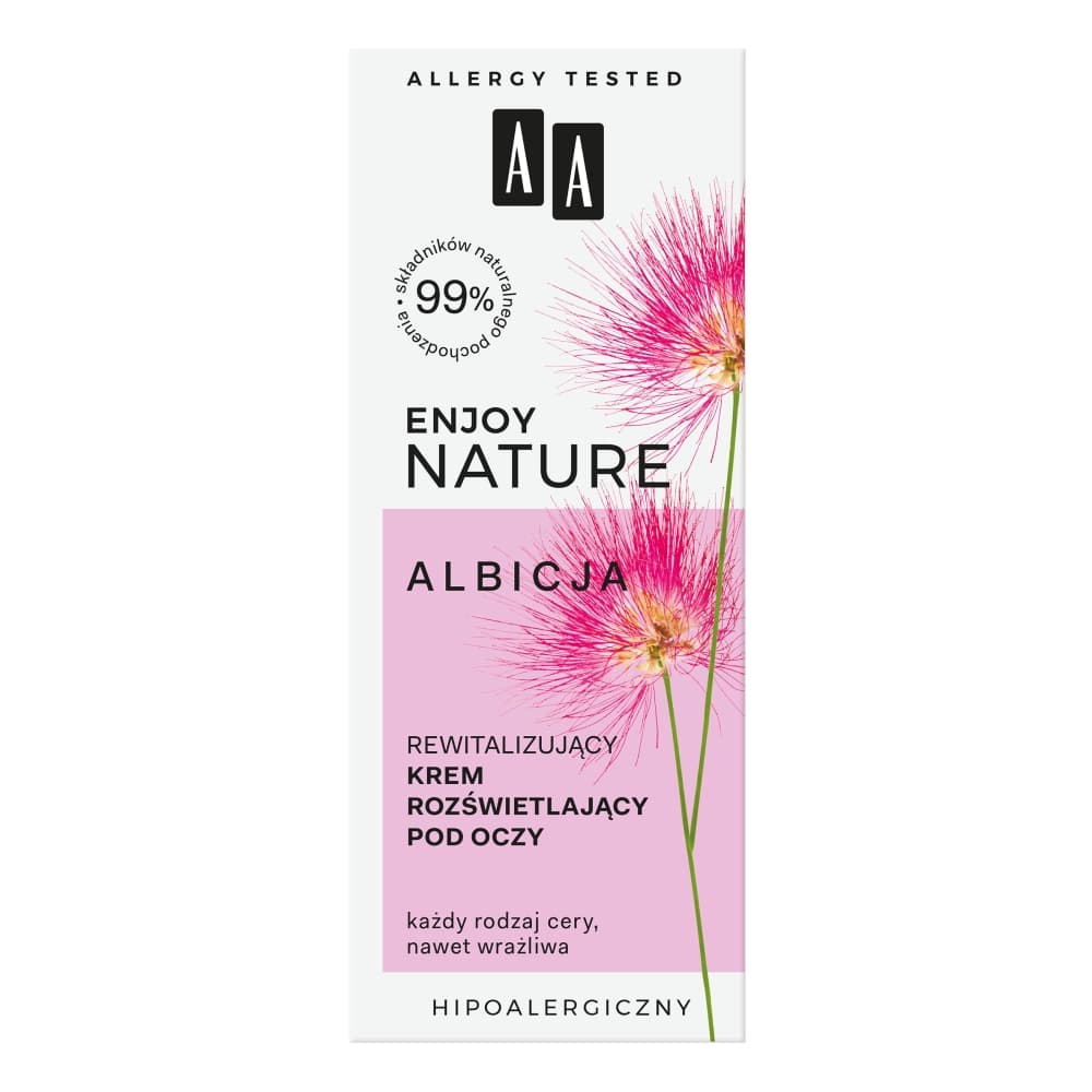 

AA Enjoy Nature rewitalizujący krem rozświetlający pod oczy 15ml