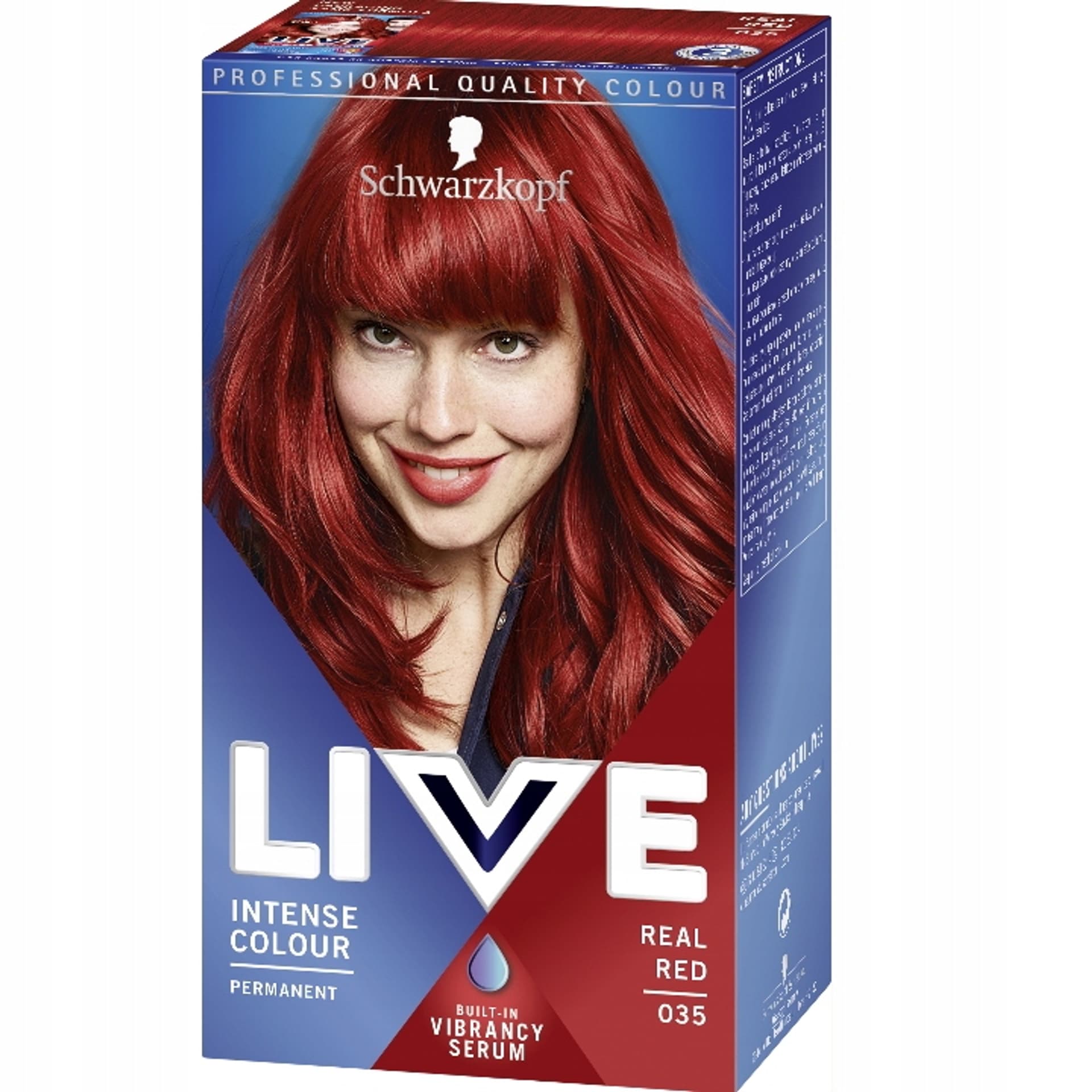 

Schwarzkopf Live Intense Colour farba do włosów 035 Real Red