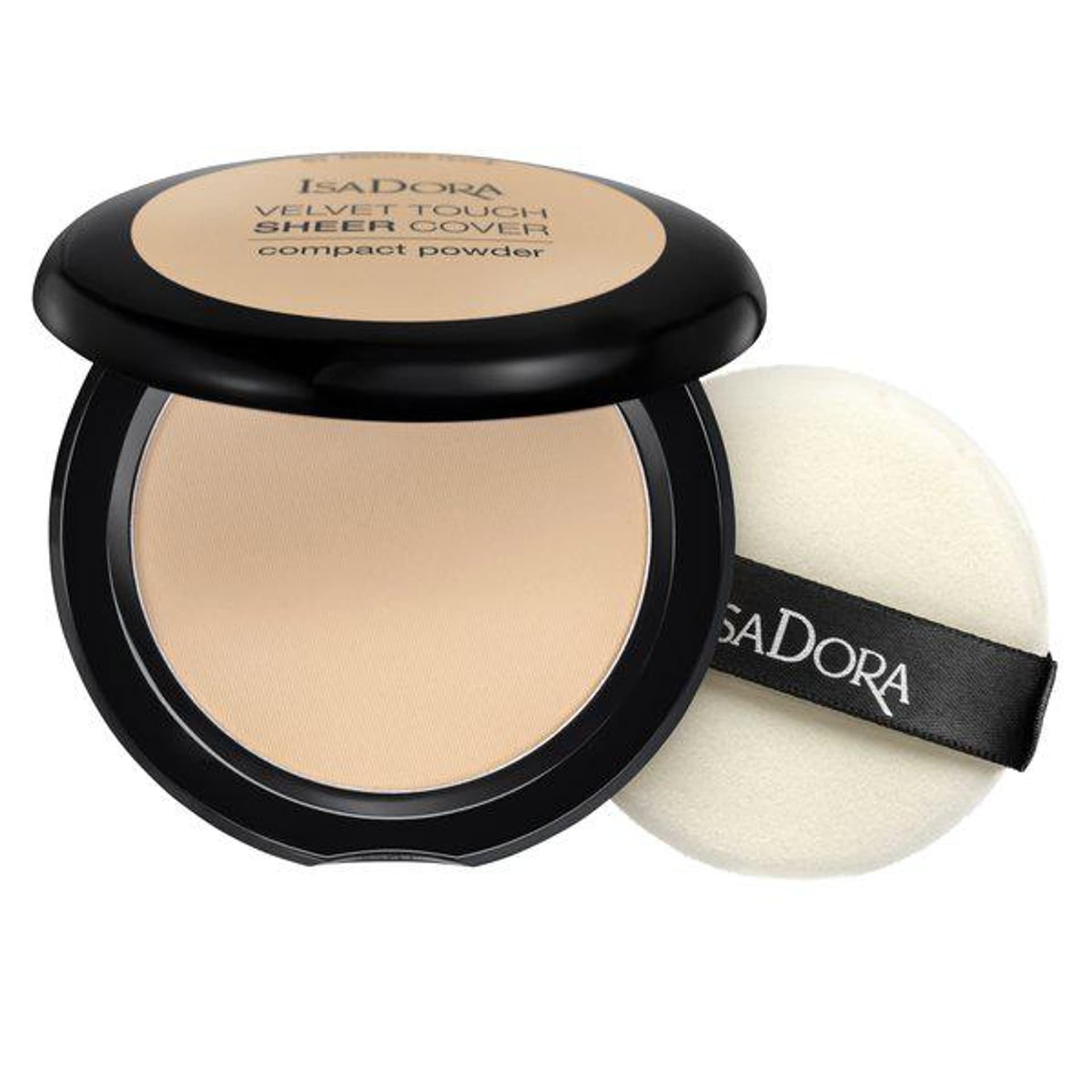 

Isadora Velvet Touch Sheer Cover Compact Powder matujący puder prasowany 41 Neutral Ivory 7.5g