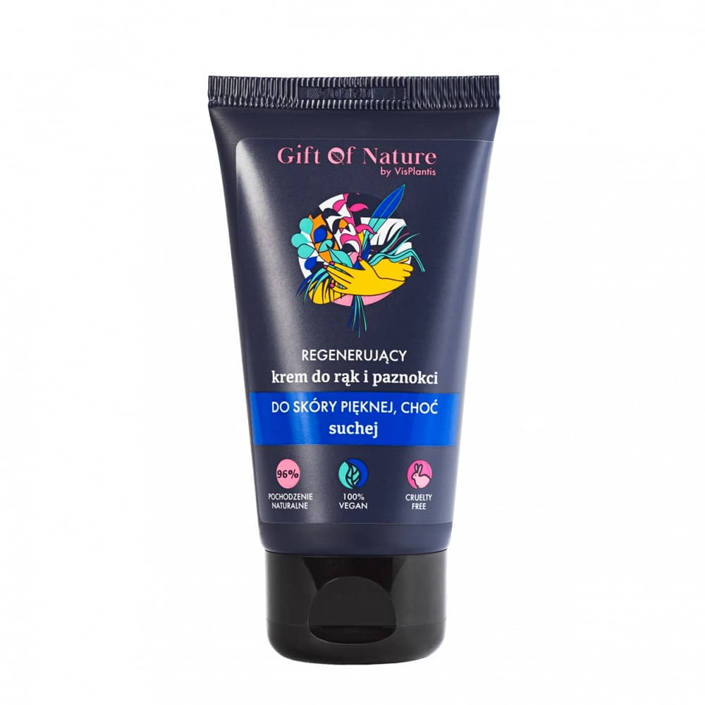 

Vis Plantis Gift Of Nature Krem do rąk i paznokci regenerujący do skóry suchej 50ml