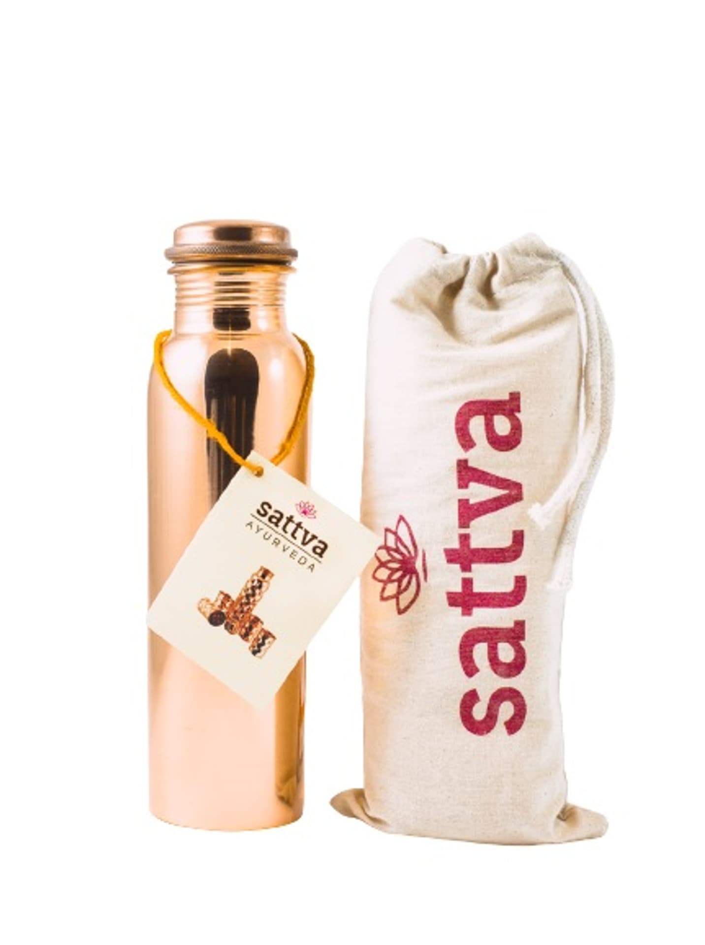 

Sattva Butelka miedziana Plain 650ml