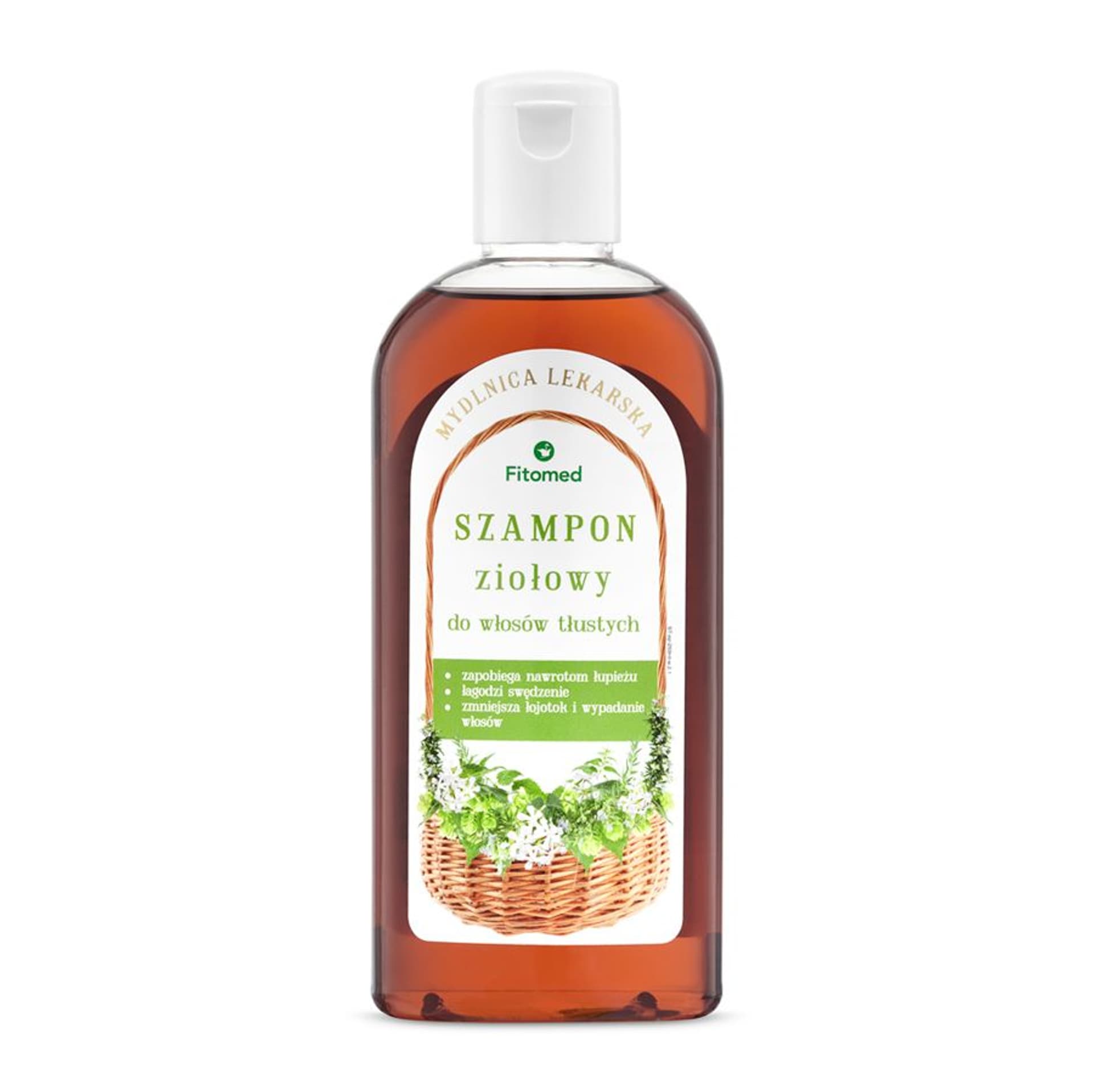 

FITOMED Szampon ziołowy do włosów przetłuszczających się Mydlnica Lekarska 250g