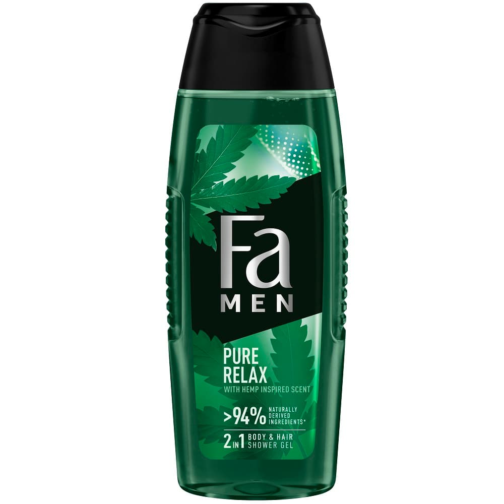 

Fa Men Pure Relax 2in1 Shower Gel żel pod prysznic dla mężczyzn 250ml