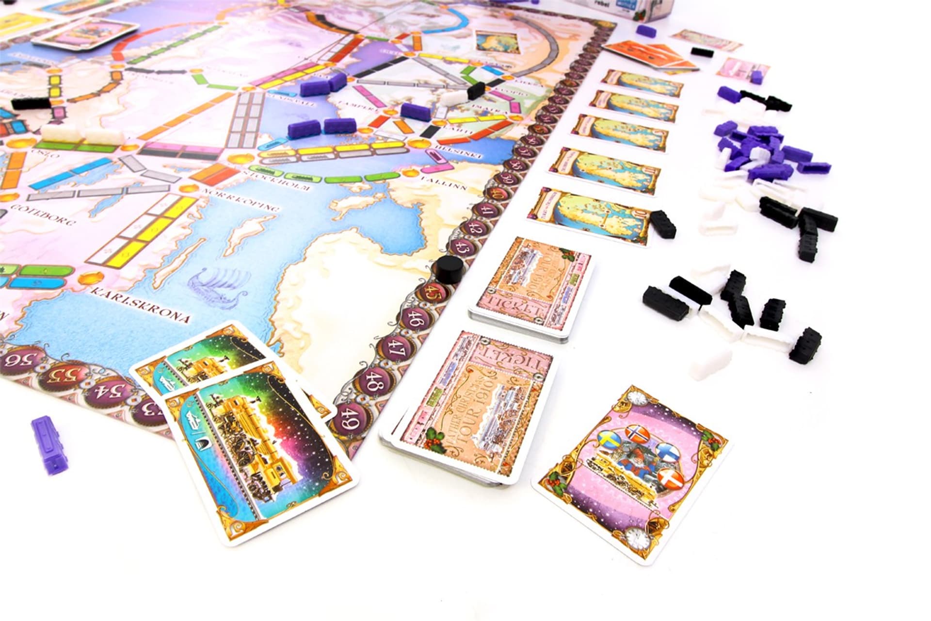 

Gra Wsiąść do Pociągu - Kraje Północy