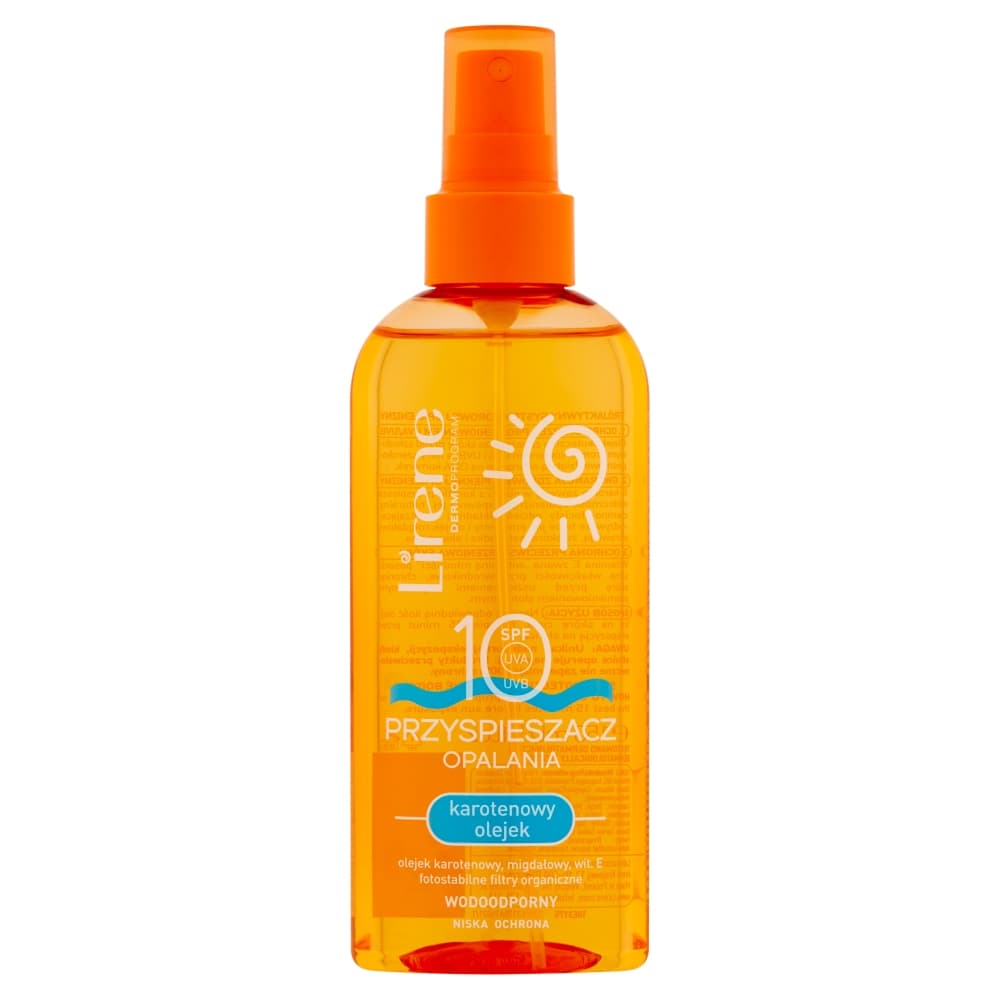 

Lirene Sun przyśpieszacz opalania karotenowy olejek SPF10 150ml