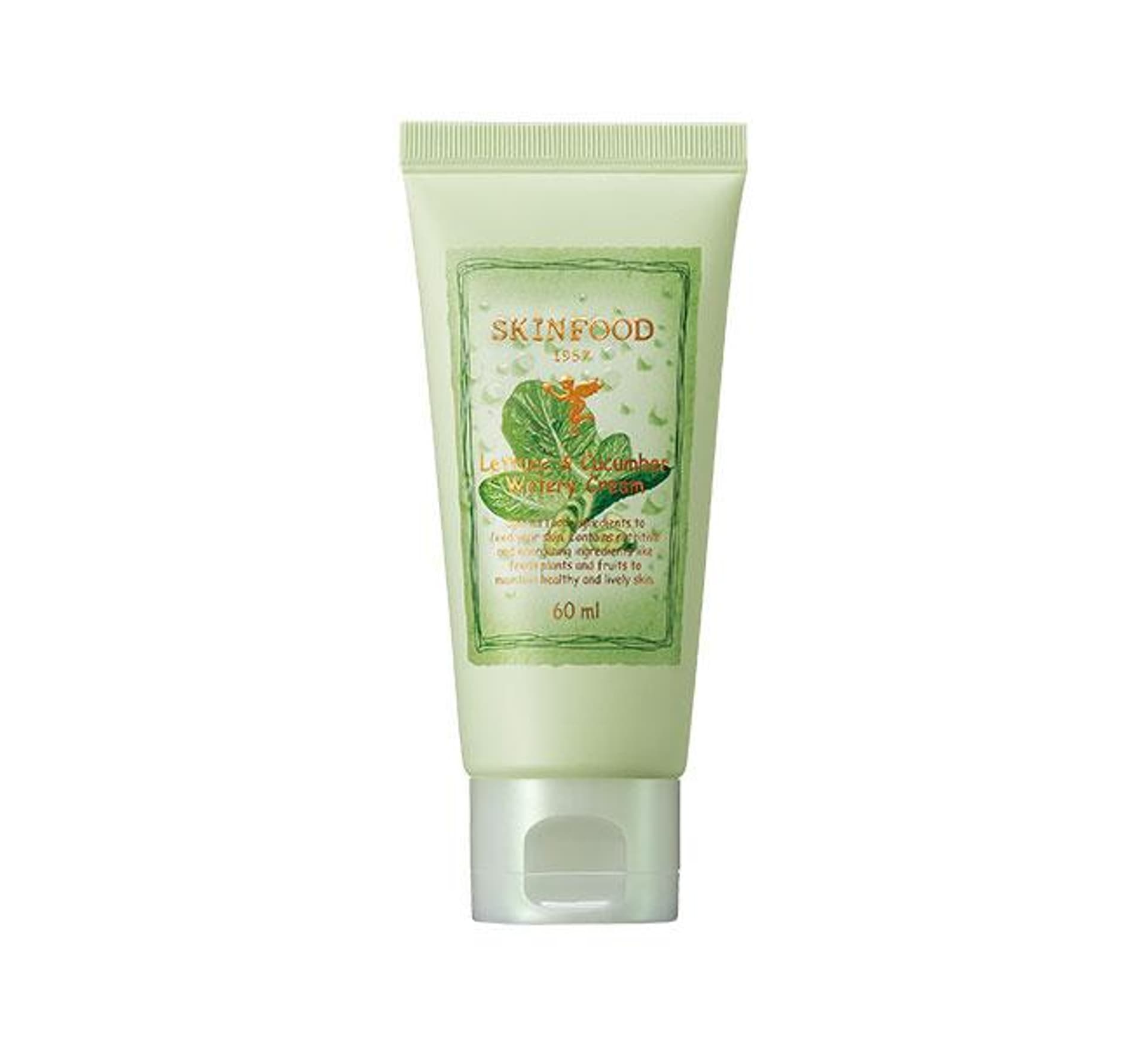 

SKINFOOD Lettuce Cucumber Watery Cream nawadniający krem do twarzy z organiczną sałatą i ogórkiem 60ml