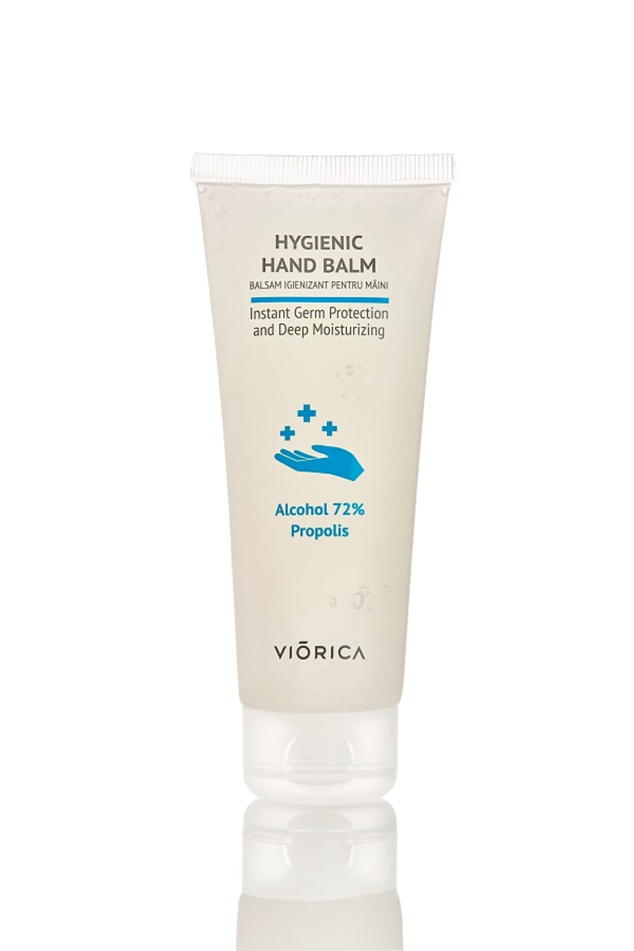 

Viorica Hygienic Hand Balm higieniczny balsam do rąk 72% Alcohol 75ml