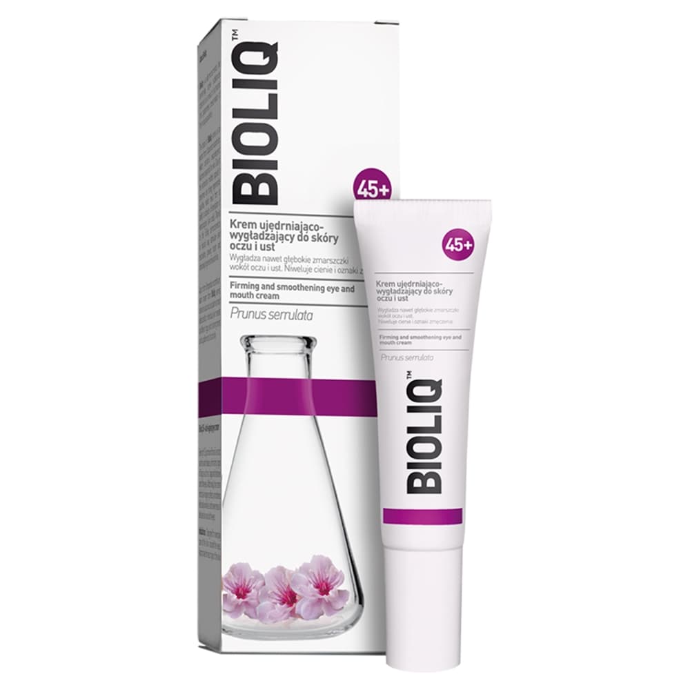 

BIOLIQ 45+ krem ujędrniająco-wygładzający do skóry oczu i ust 15ml