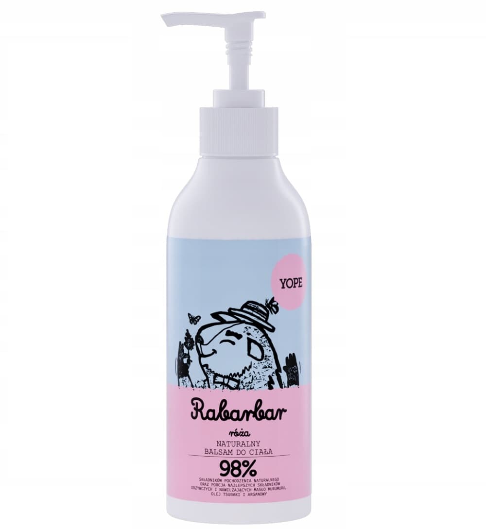 

Yope Naturalny balsam do ciała Rabarbar i Róża 300ml