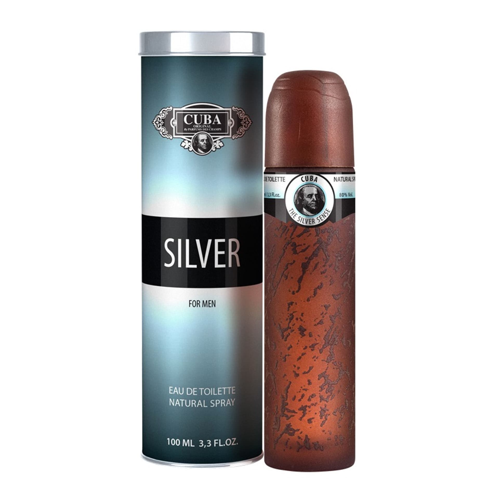 

Cuba Original Cuba Silver For Men EDT 100ml