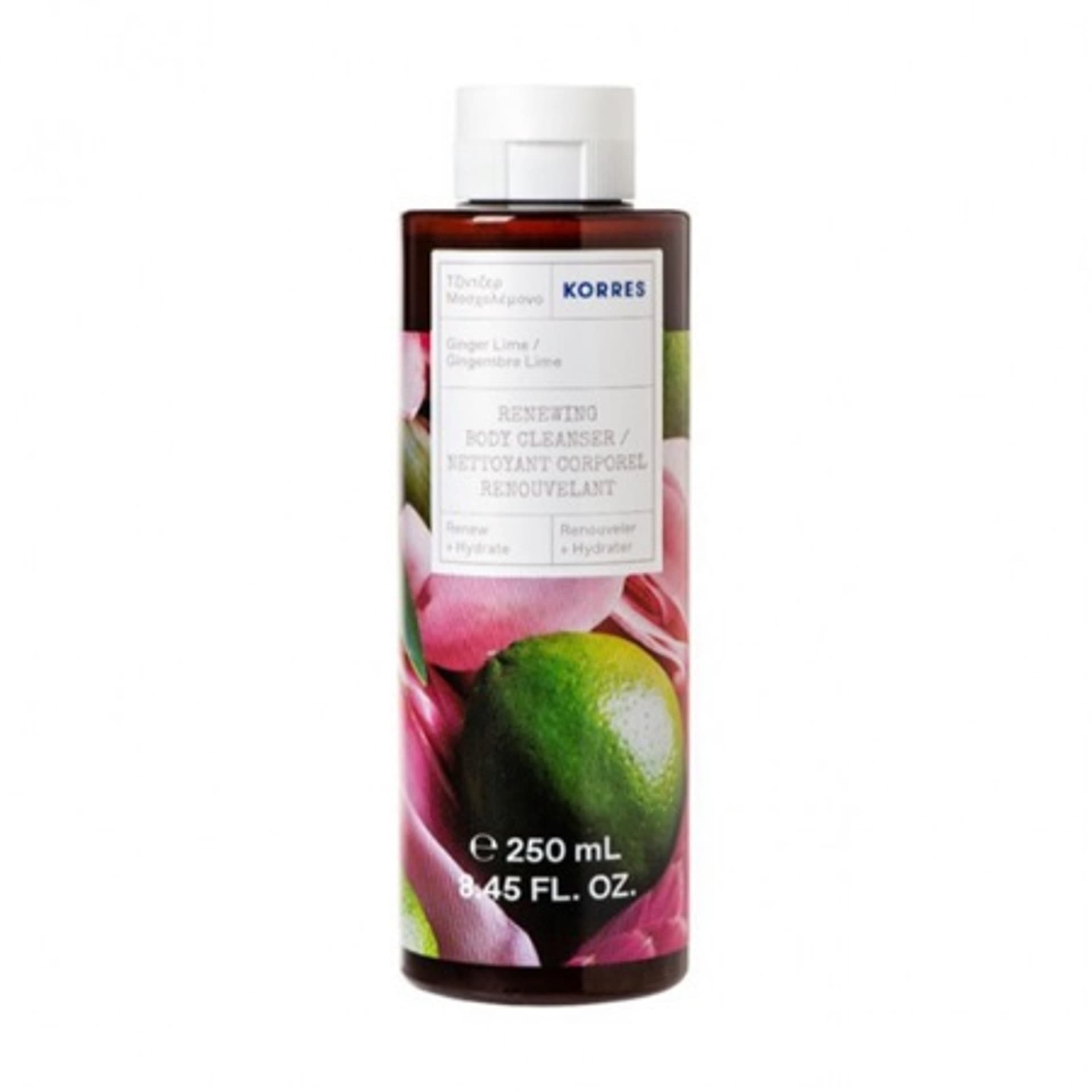 

Korres Ginger Lime Renewing Body Cleanser rewitalizujący żel do mycia ciała 250ml