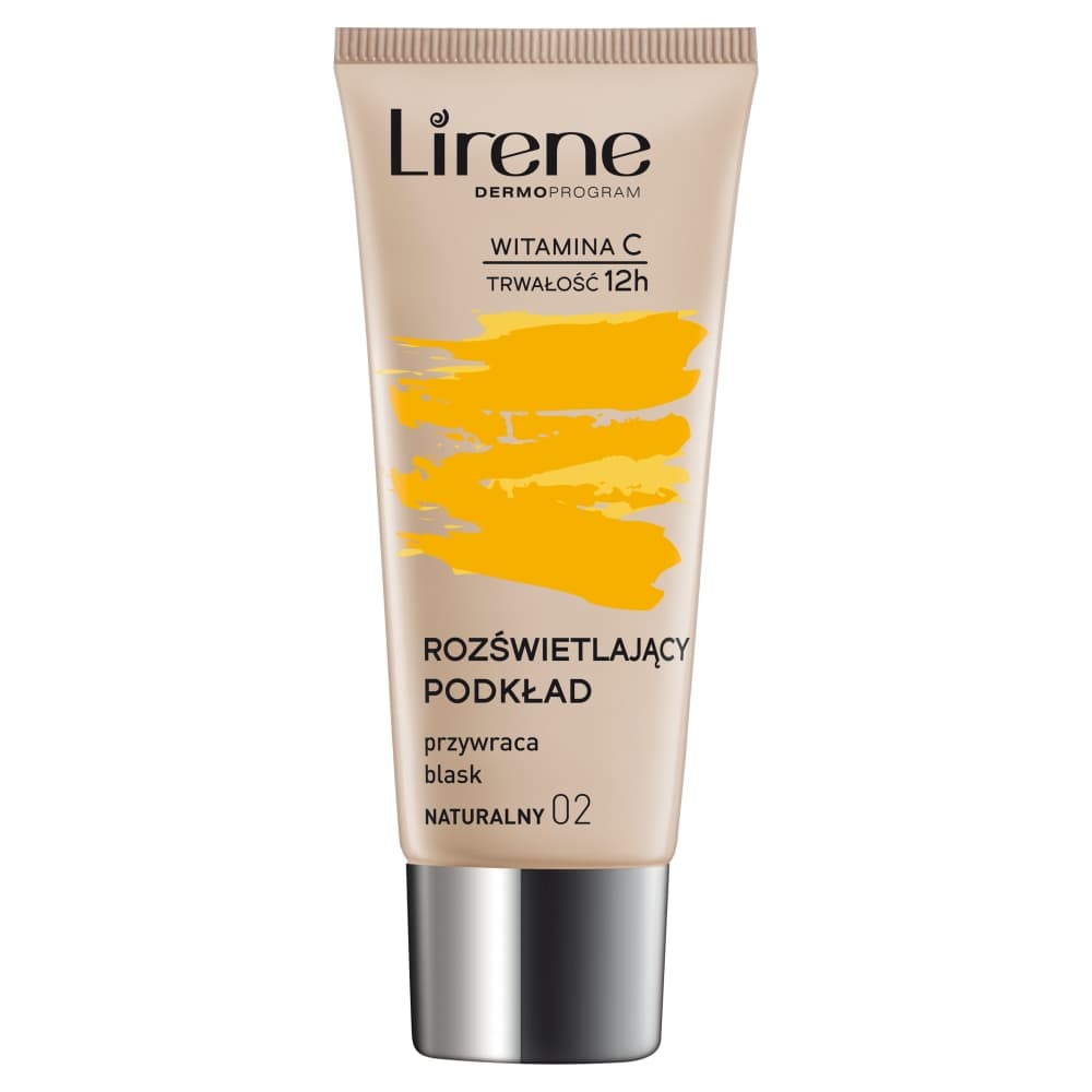 

Lirene Podkład rozświetlający przywracający skórze blask 02 Naturalny 30ml