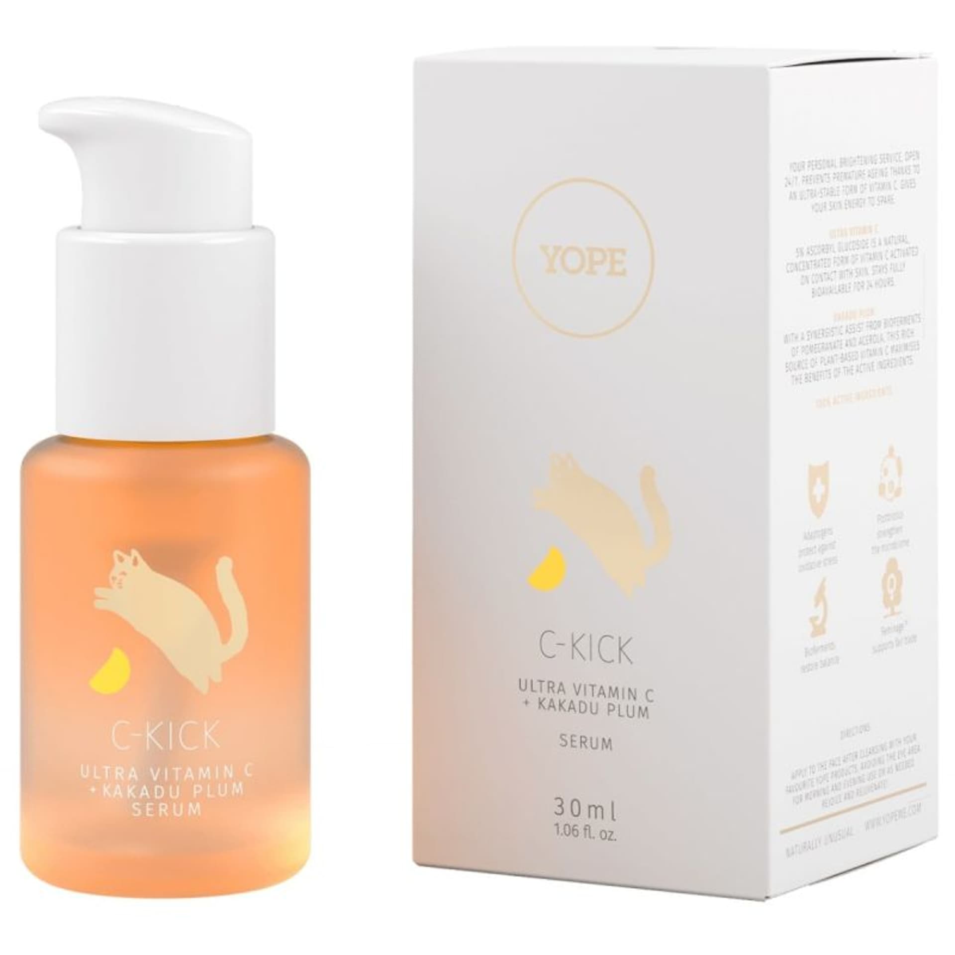 

Yope C-Kick serum do twarzy Ultra Witamina C + Śliwka Kakadu 30ml