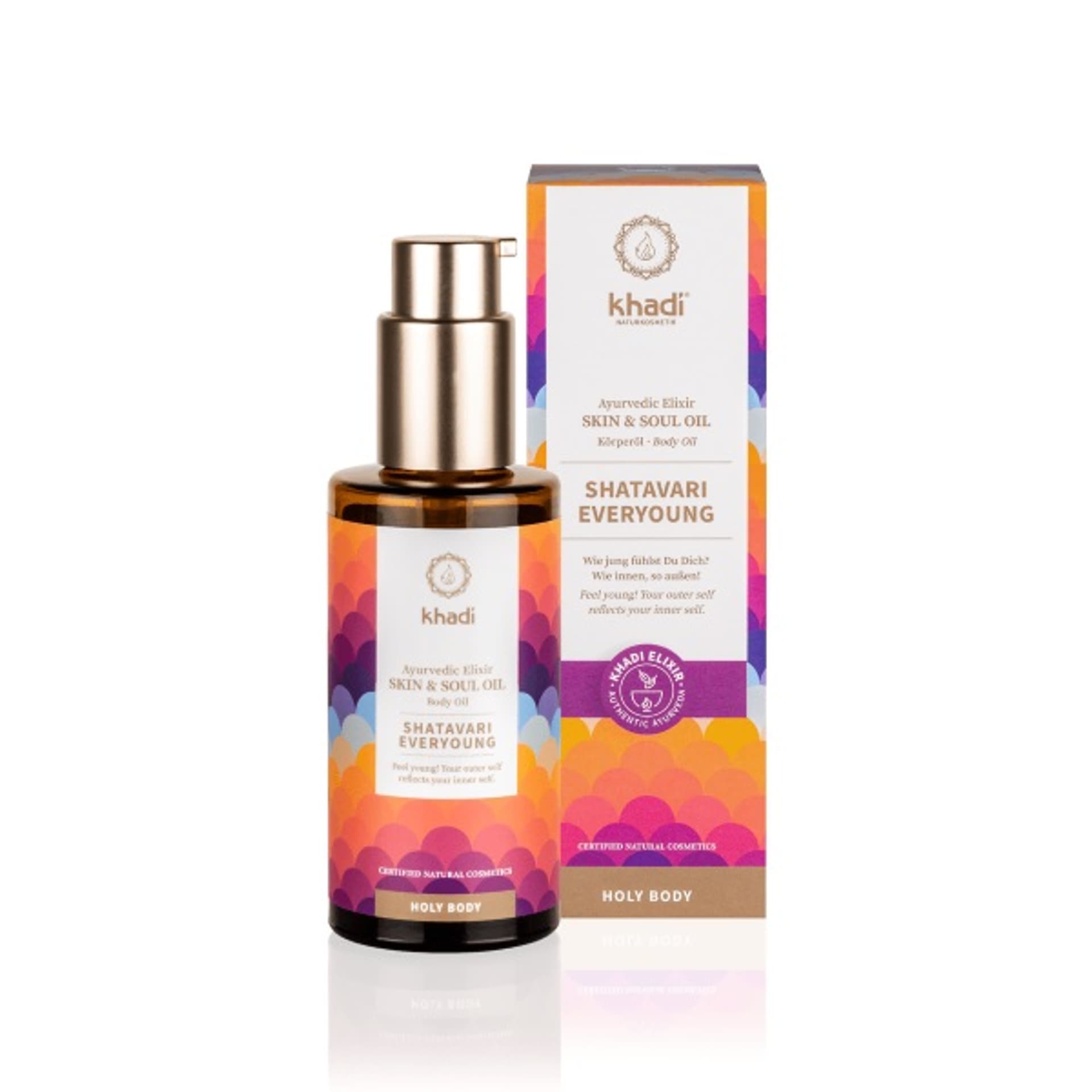

Khadi Skin Soul odmładzający olejek do ciała Shatavari Everyoung 100ml