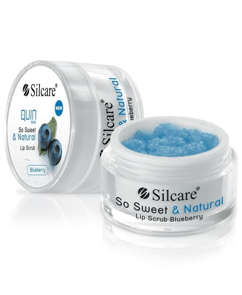 

SILCARE Quin So Sweet and Natural Lip Scrub peeling do ust Bluberry 15g