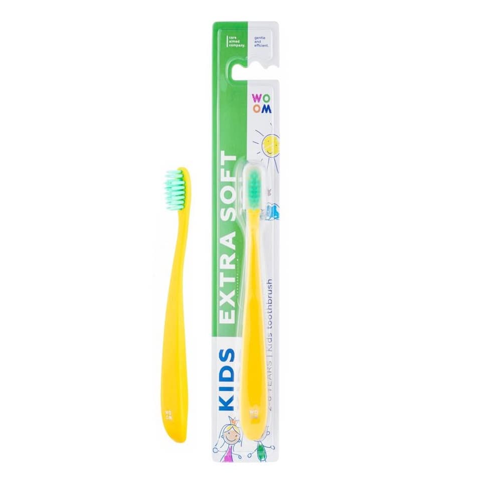 

WOOM Toothbrush Kids Extra Soft 2-6 Years bardzo delikatna szczoteczka do zębów dla dzieci