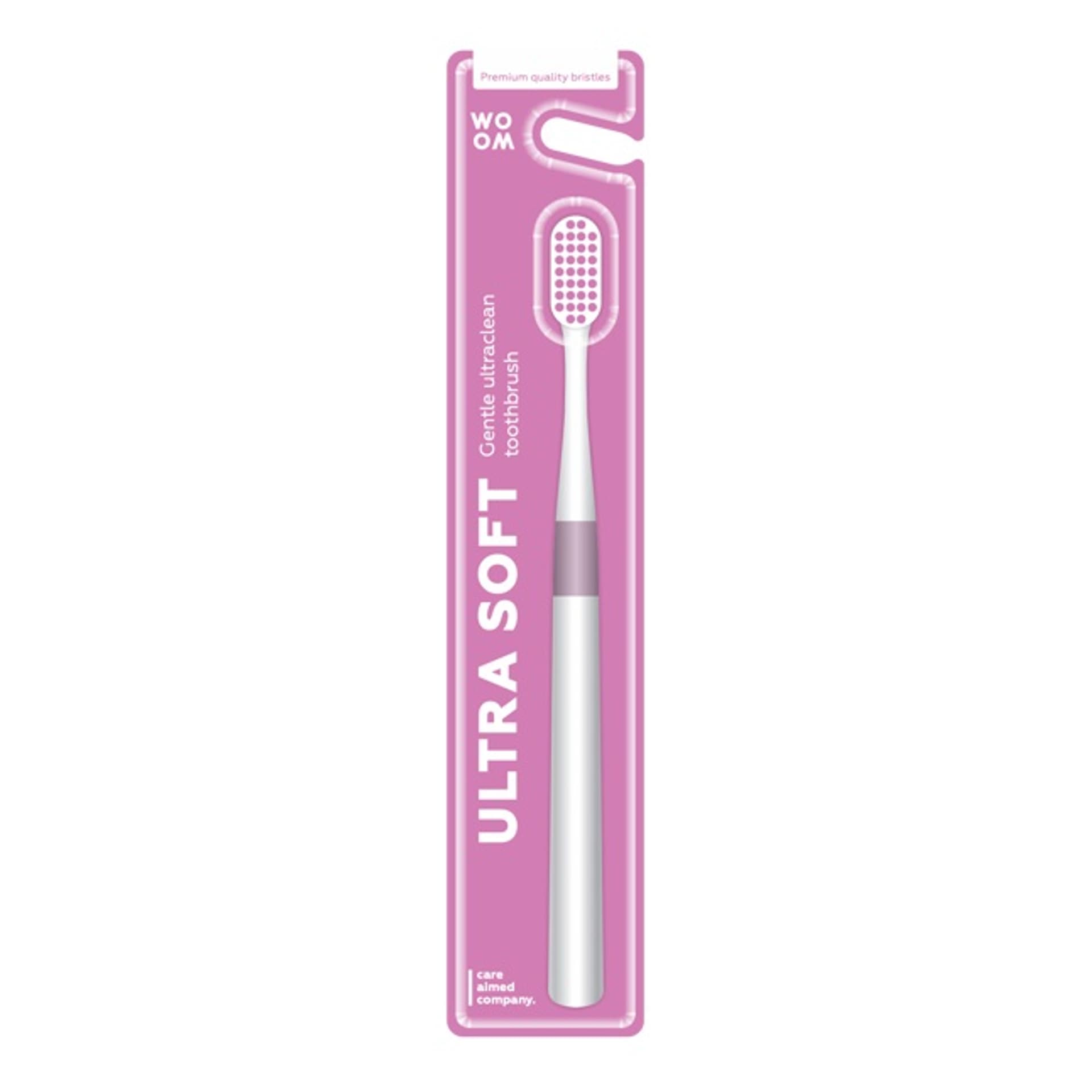 

Woom Ultra Soft Ultraclean szczoteczka do mycia zębów głęboko czyszcząca Pink