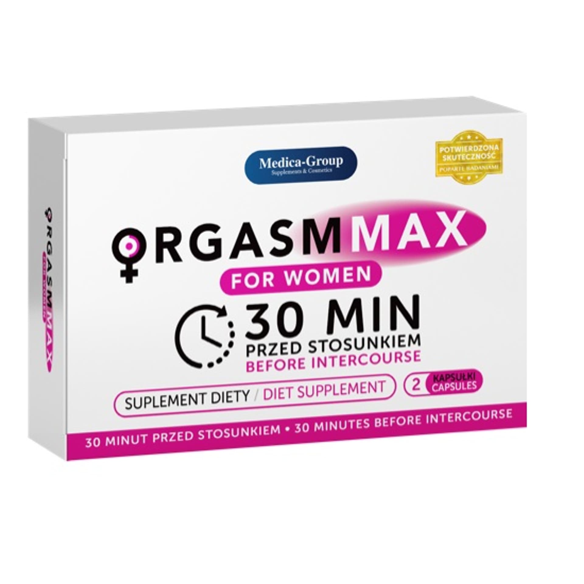 

Orgasm Max for Women kapsułki 2 szt.