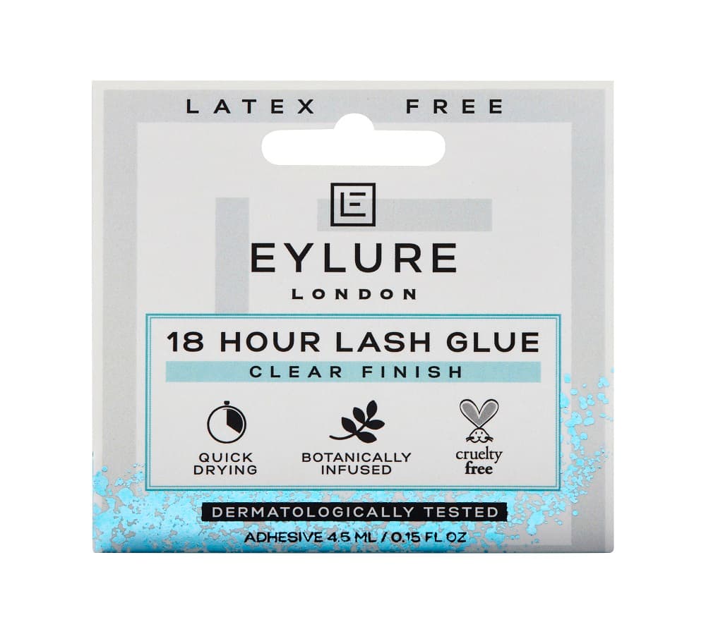 

EYLURE 18 Hour Lash Glue Clear Finish bezbarwny klej do rzęs bez lateksu 4,5ml