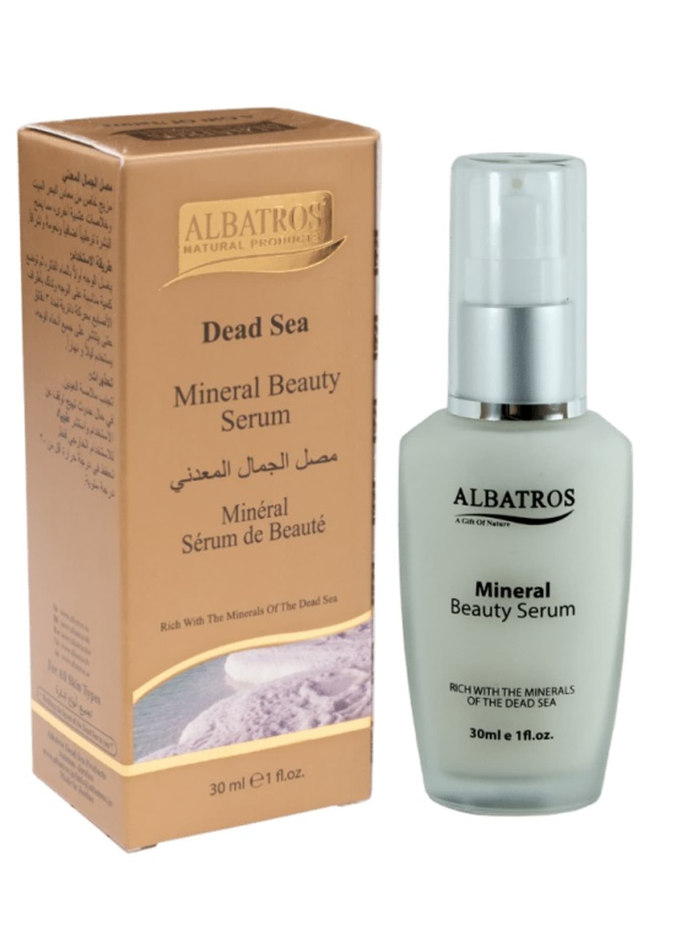 

Albatros Dead Sea Mineral Beauty Serum upiększające serum z minerałami z Morza Martwego 30ml