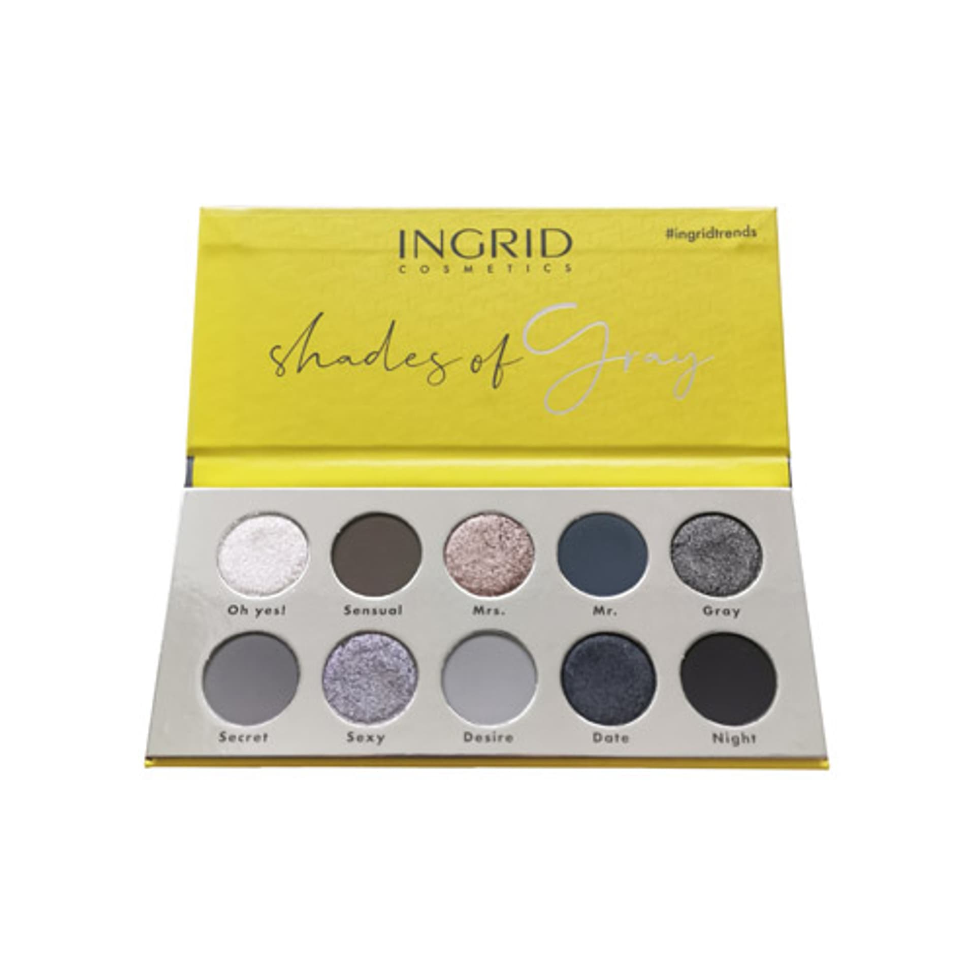 

Ingrid Shades of Gray paleta cieni do powiek 15g