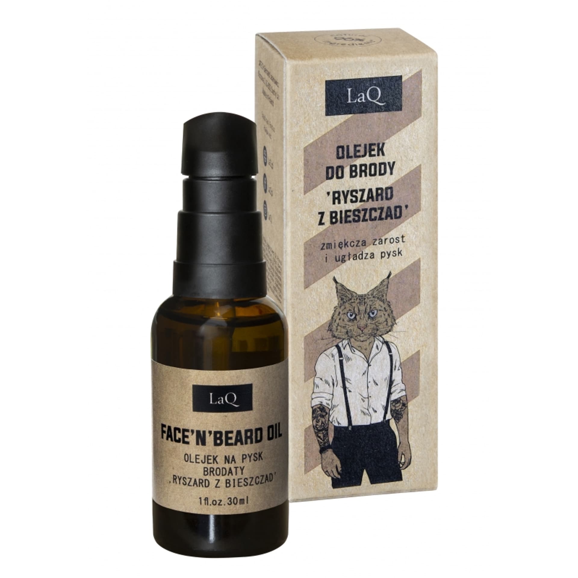 

LaQ Ryś Olejek po goleniu i do brody 30 ml