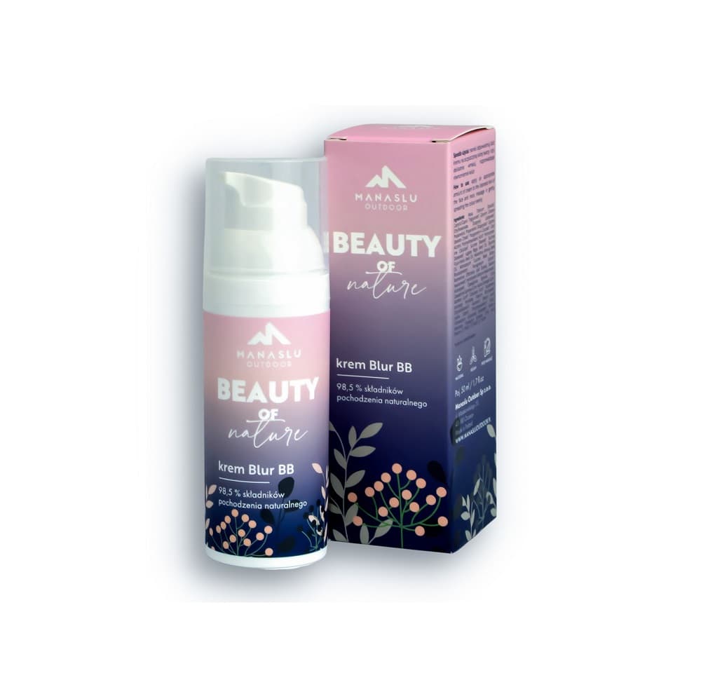 

M MANASLU OUTDOOR Beauty of Nature krem Blur BB do każdego rodzaju cery 50ml