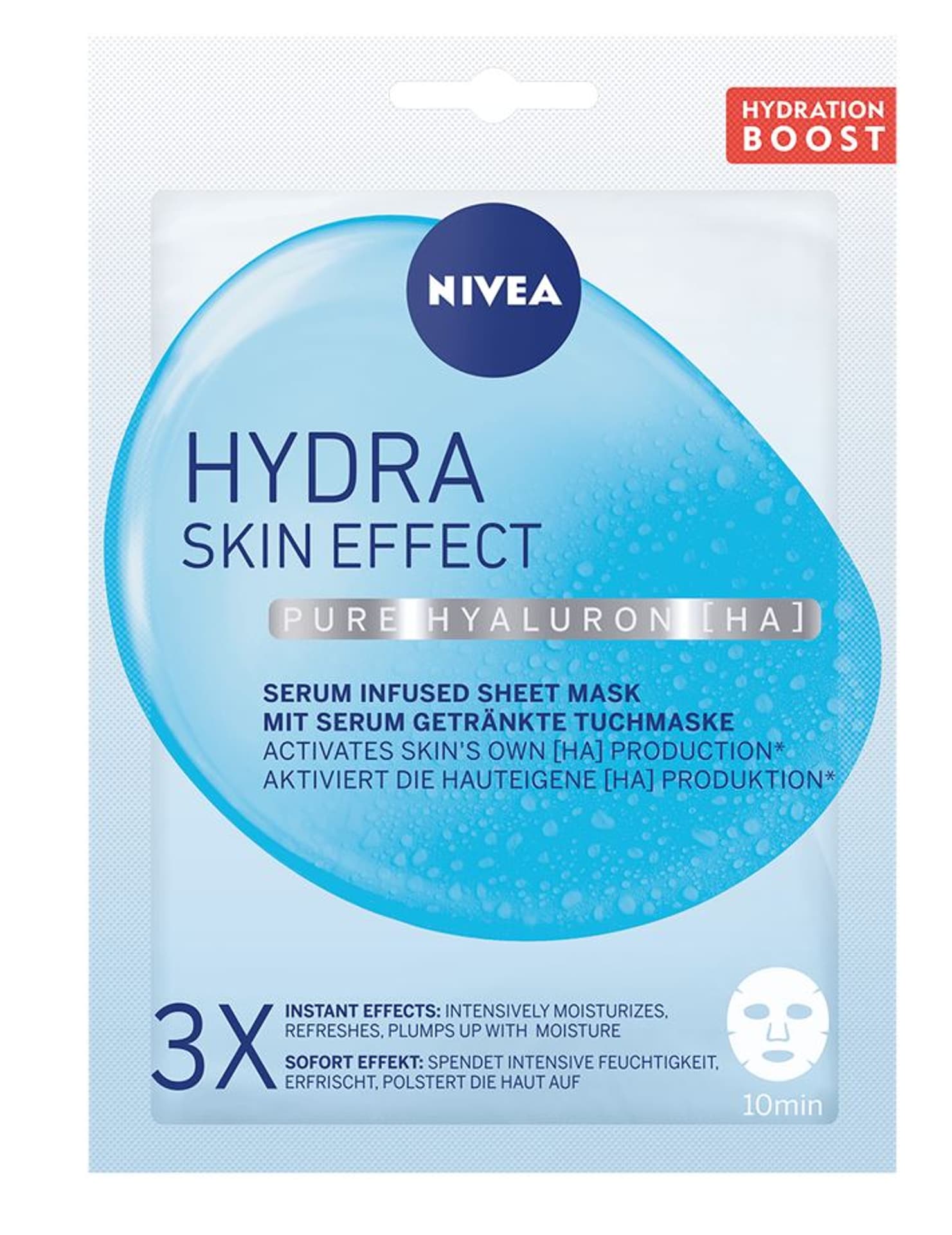 

Nivea Hydra Skin Effect Nawadniająca Maska-serum w płacie 1szt.