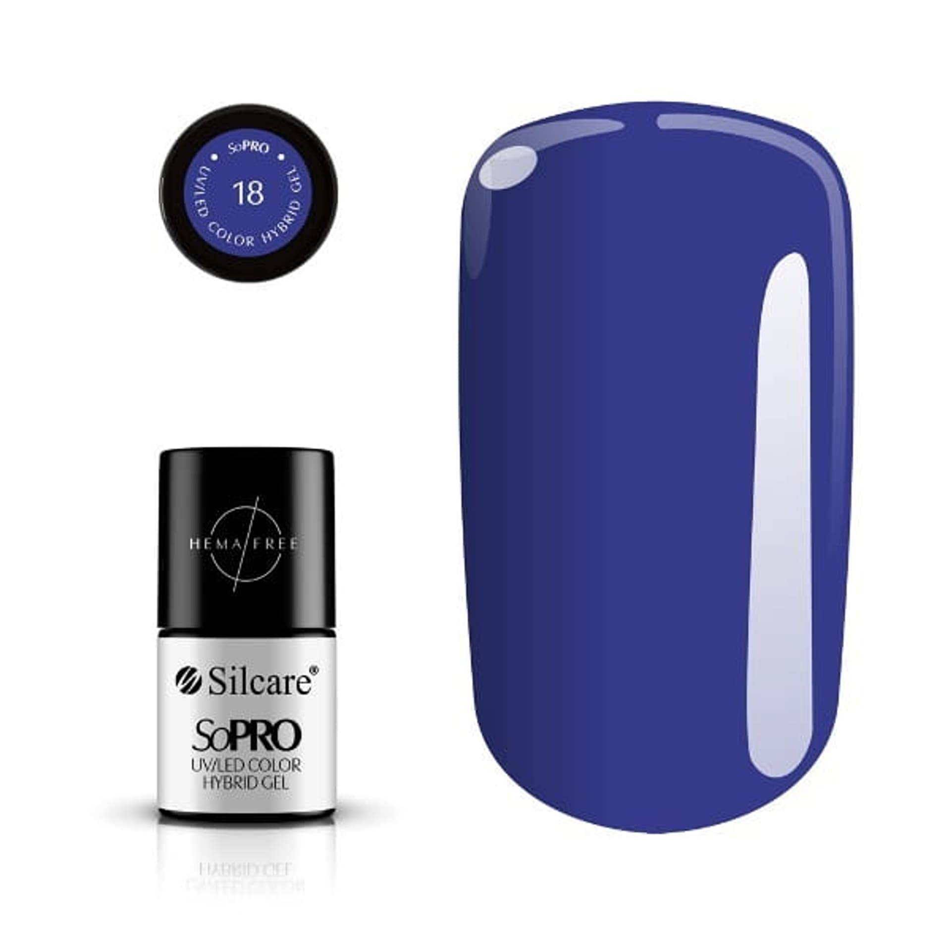 

Silcare SoPro Hybrid Gel lakier hybrydowy 18 7g