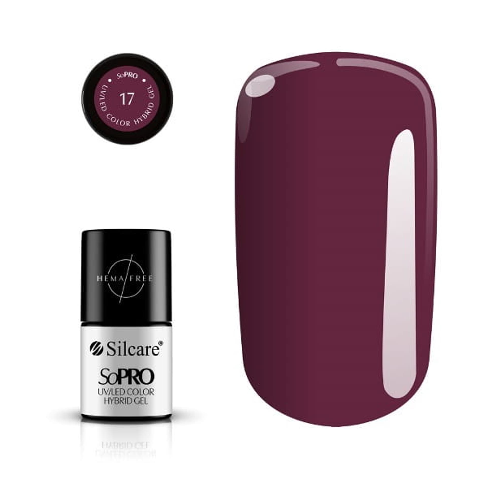

Silcare SoPro Hybrid Gel lakier hybrydowy 17 7g