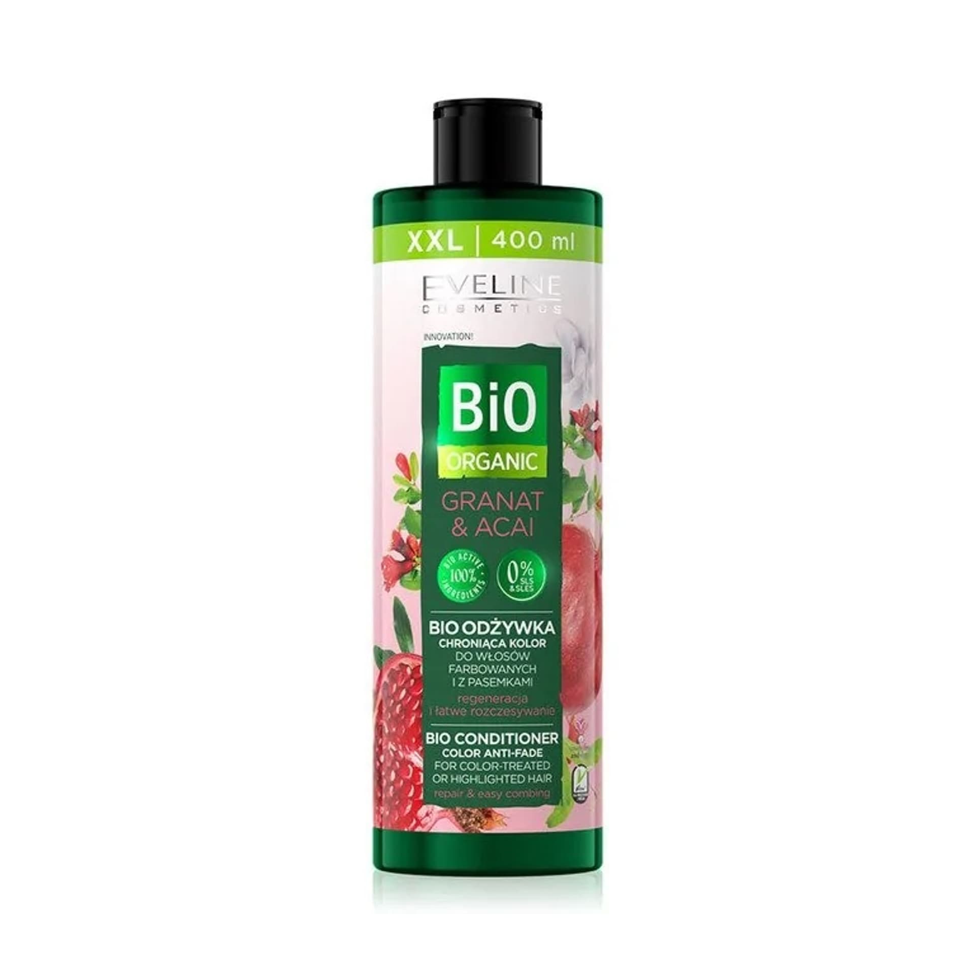 

Eveline Bio Organic Granat & Acai Odżywka Chroniąca Kolor 400ml