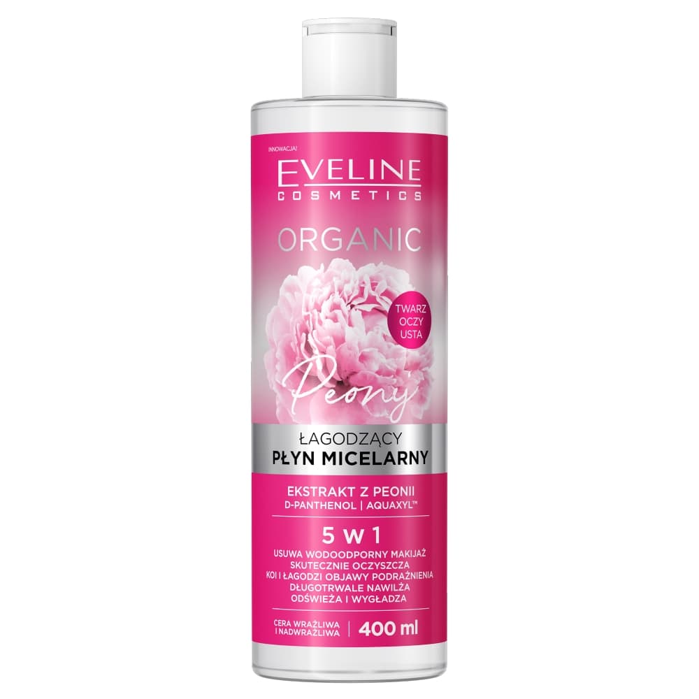 

Eveline Organic Płyn Micelarny Łagodzący Peonia