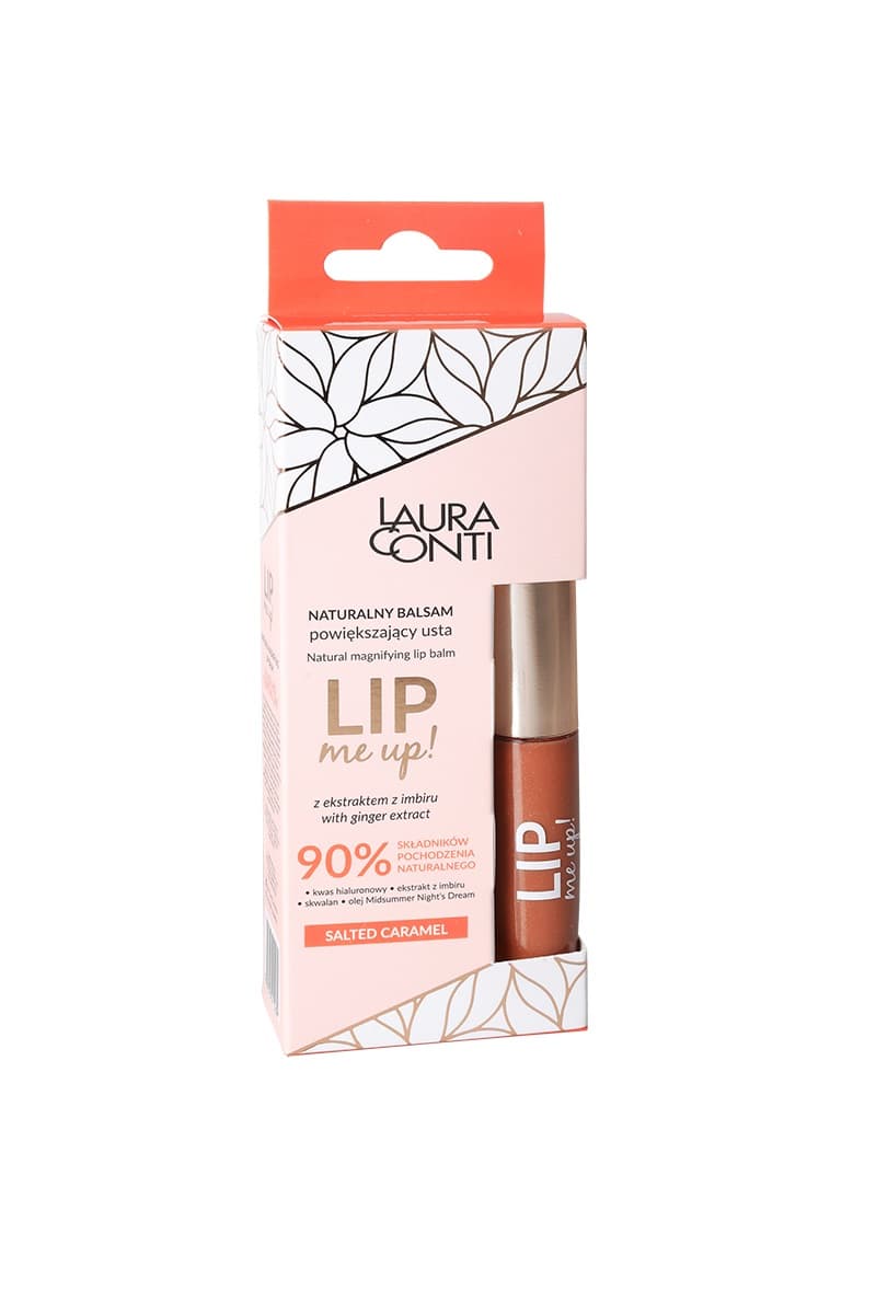 

LAURA CONTI Lip Me Up naturalny balsam powiększający usta z ekstraktem z imbiru Salted Caramel 9ml