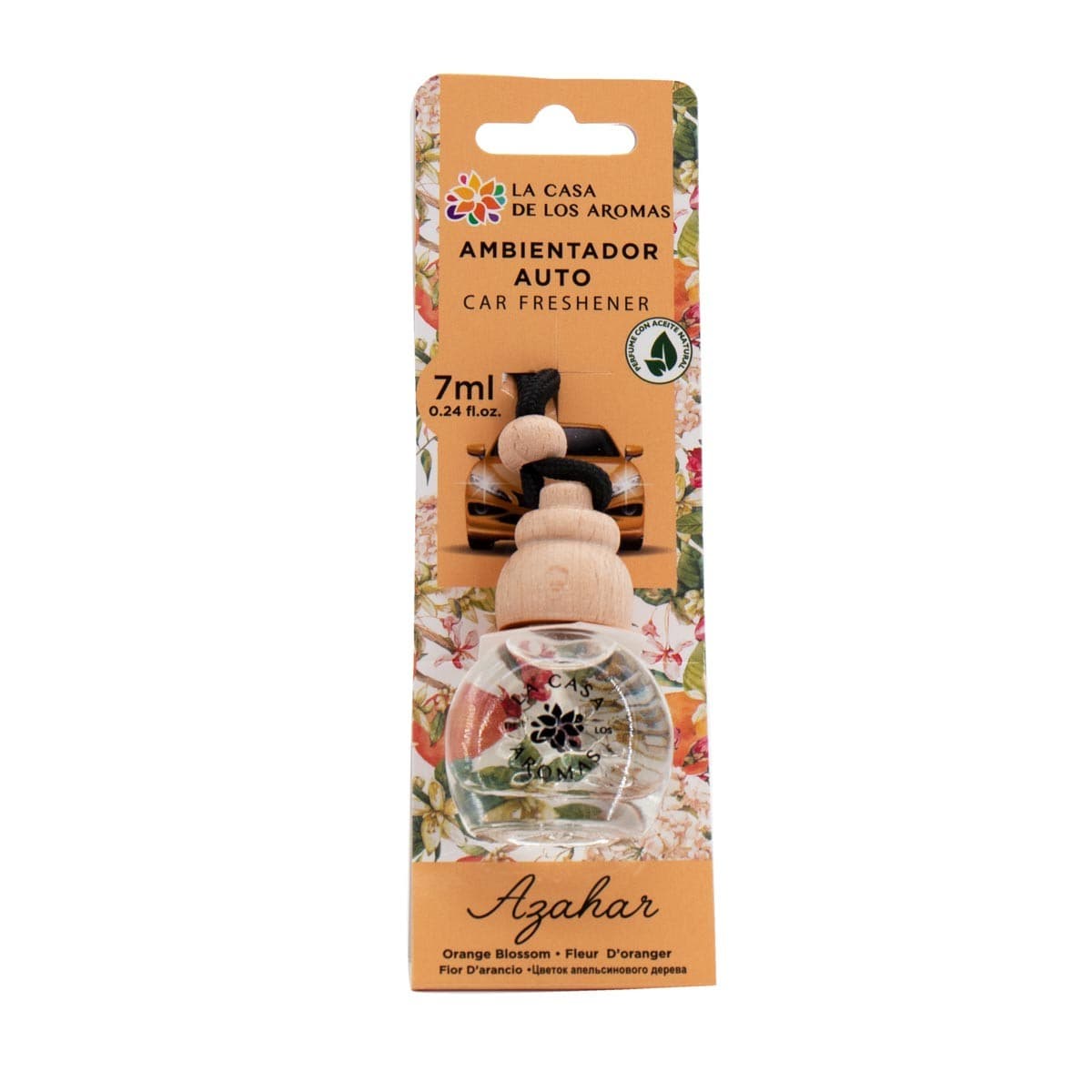 

La Casa de los Aromas Car Freshener odświeżacz do samochodu Kwiat Pomarańczy 7ml