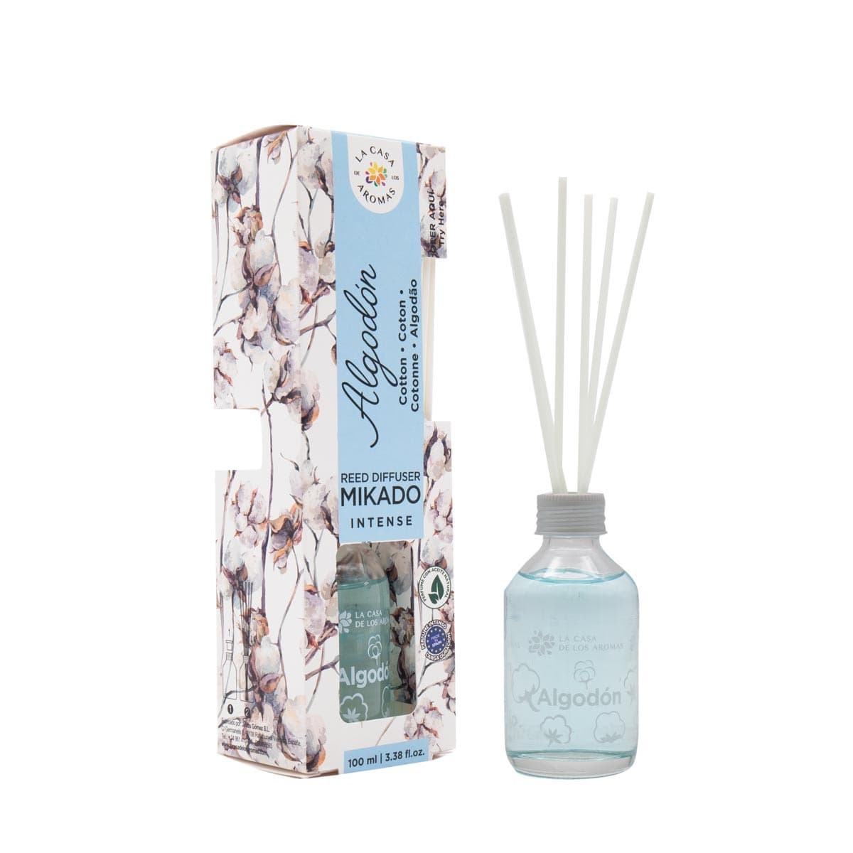 

La Casa de los Aromas Mikado Intense patyczki zapachowe Kwiat Bawełny 100ml