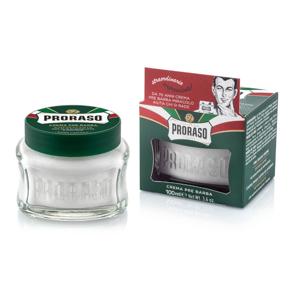 

Proraso Green Crema Pre Barba odświeżający krem przed goleniem z olejkiem eukaliptusowym 100ml