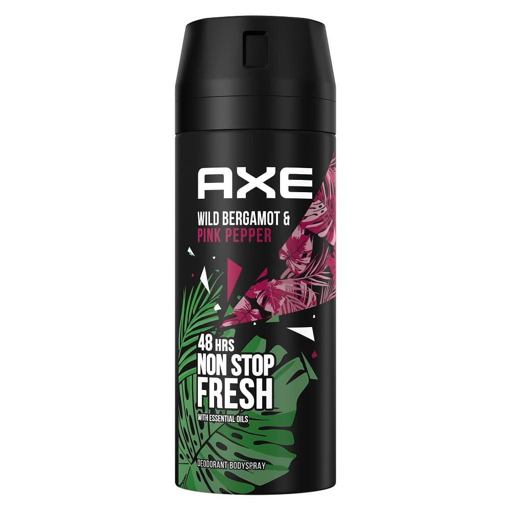 

Axe Wild Fresh Bergamot Pink Pepper dezodorant w aerozolu dla mężczyzn 150ml