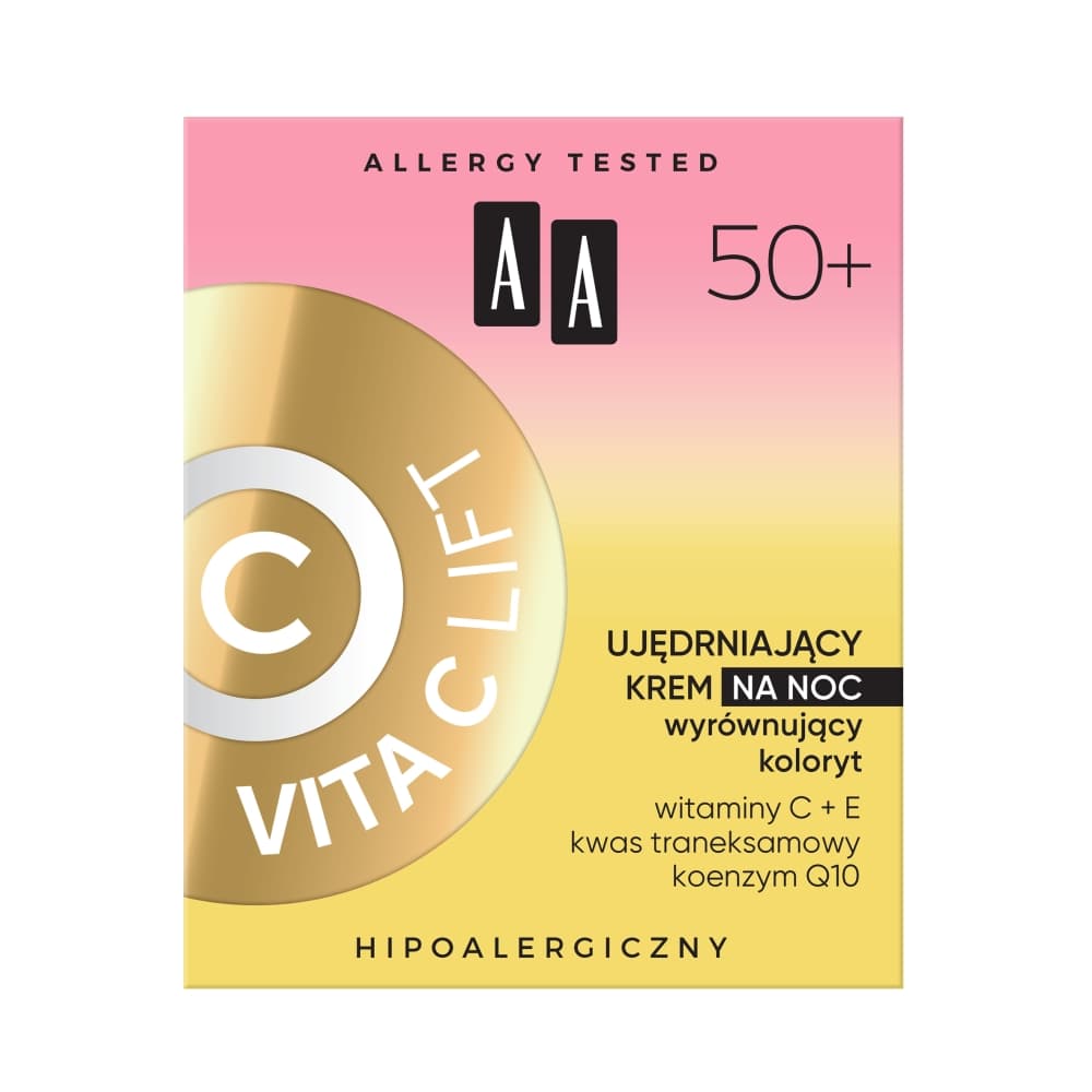 

AA Vita C Lift Ujędrniający krem na noc wyrównujący koloryt