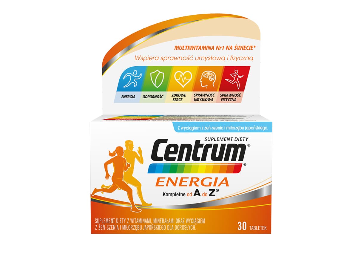 

CENTRUM_Energia suplement diety 30 tabletek
