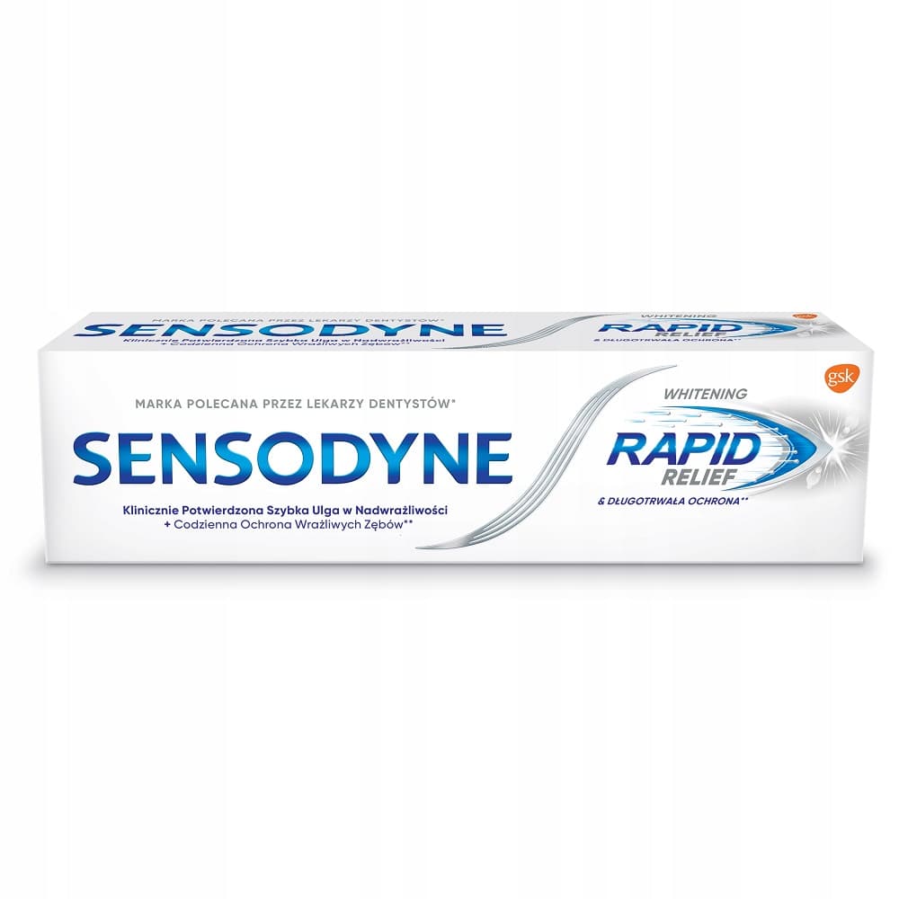 

GSK Sensodyne Pasta do zębów Whitening Rapid Relief 75ml