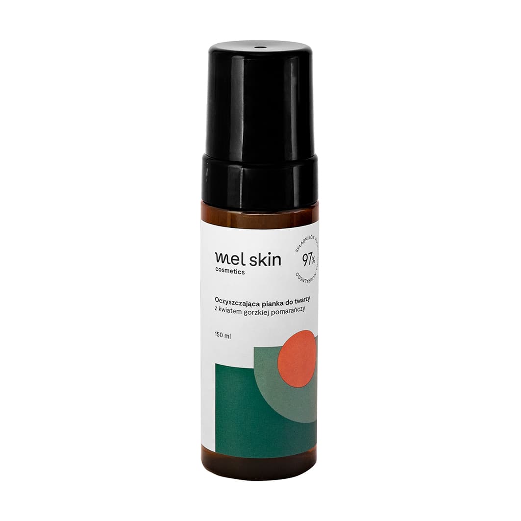 

MEL SKIN Oczyszczająca pianka do twarzy z kwiatem gorzkiej pomarańczy 150ml