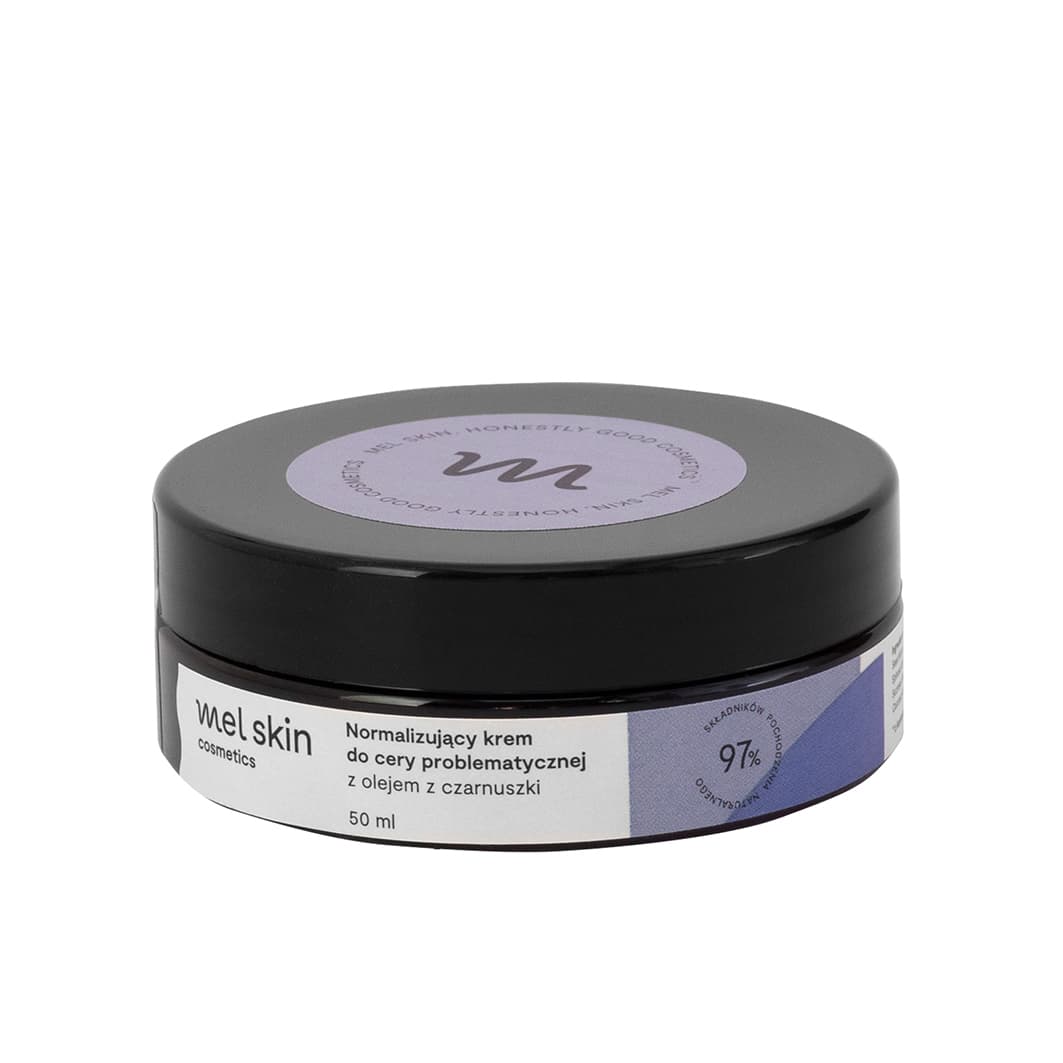 

Mel Skin Normalizujący krem do cery problematycznej z olejkiem z czarnuszki 50ml