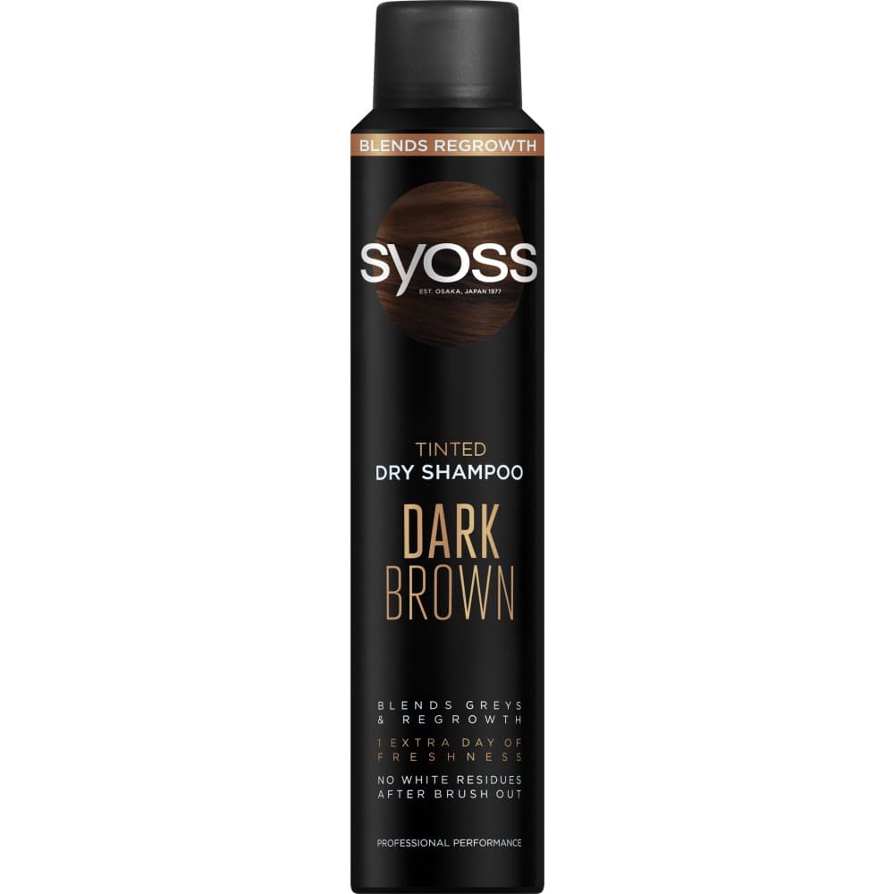 

Schwarzkopf Syoss Suchy Szampon do włosów Dark Brown 200ml