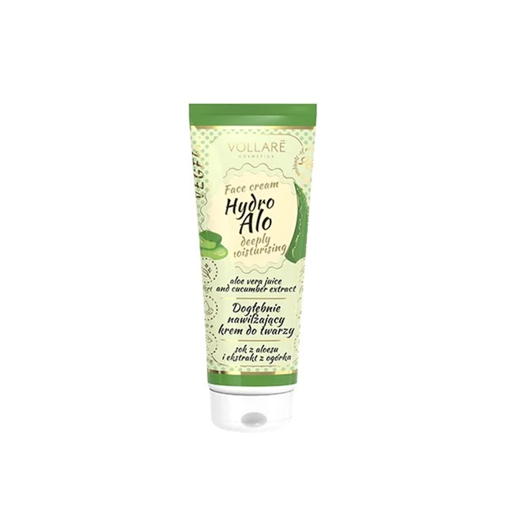 

Vollare VEGEbar Hydro Alo dogłębnie nawilżający krem do twarzy 50ml