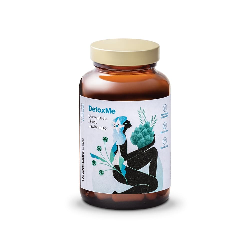 

HealthLabs DetoxMe wsparcie pracy wątroby suplement diety 90 kapsułek