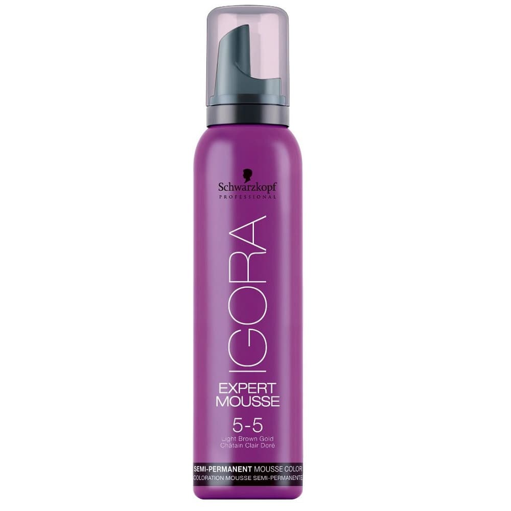 

Schwarzkopf Professional Igora Expert Mousse koloryzująca pianka do włosów 5-5 Lekki Złoty Brąz 100ml